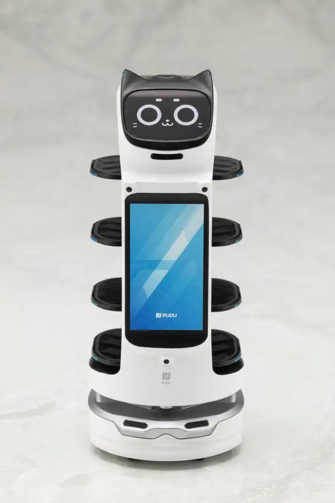 Pudu Robotics Plastic Model Kit Bellabot White Ver. 11 cm